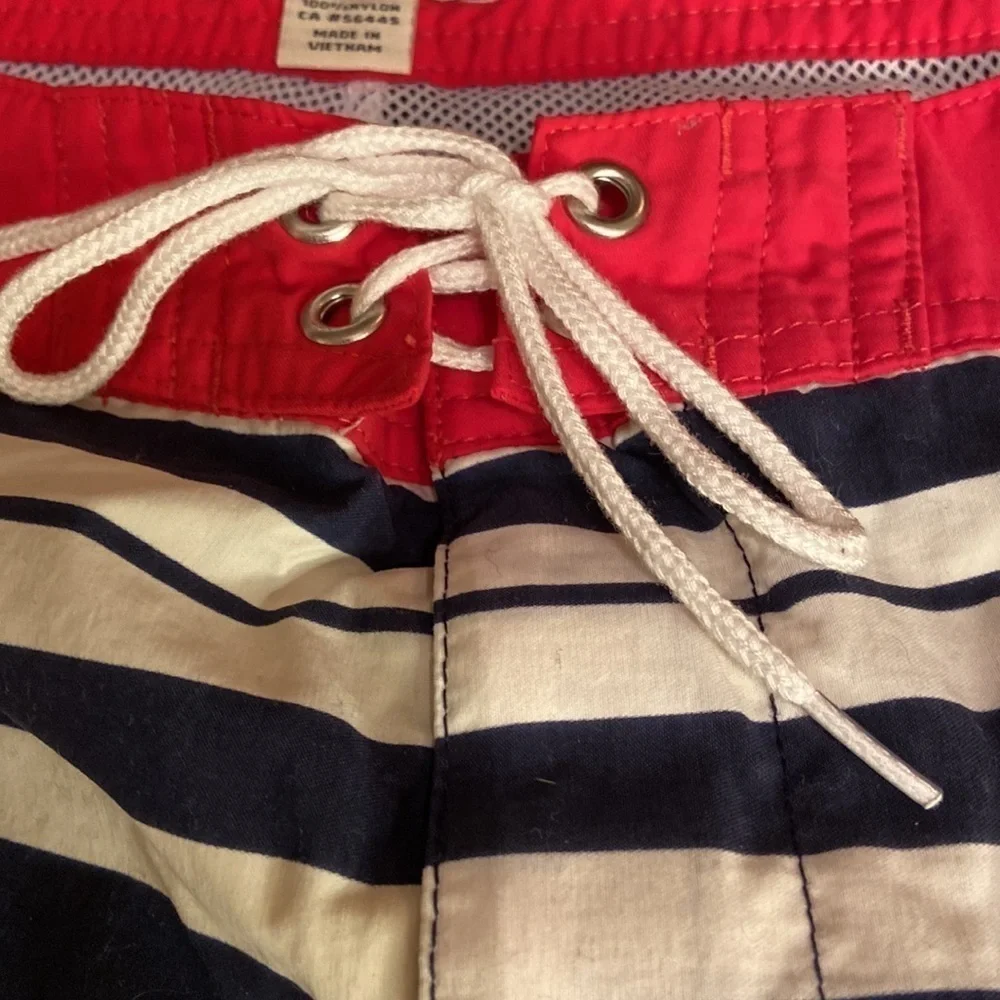 J crew mens swim trunks size 35